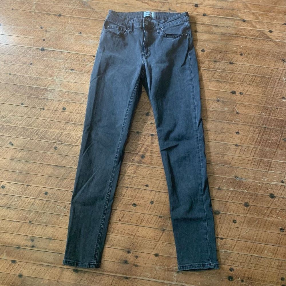 Acne Studio black 28/32 ankle skin 5 used normcore jeans